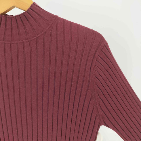ソージュ SOEJU Wide Rib Series ワイドリブタートルネックニット レディース JPN:M