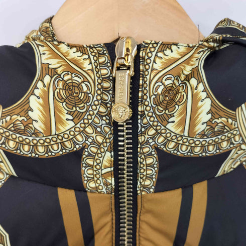 ヴェルサーチ VERSACE 13AW 35周年記念 メデューサ 総柄 ダウンジャケット メンズ EUR:50
