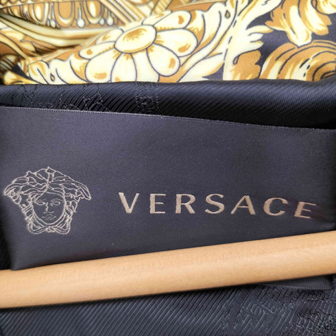 ヴェルサーチ VERSACE 13AW 35周年記念 メデューサ 総柄 ダウンジャケット メンズ EUR:50