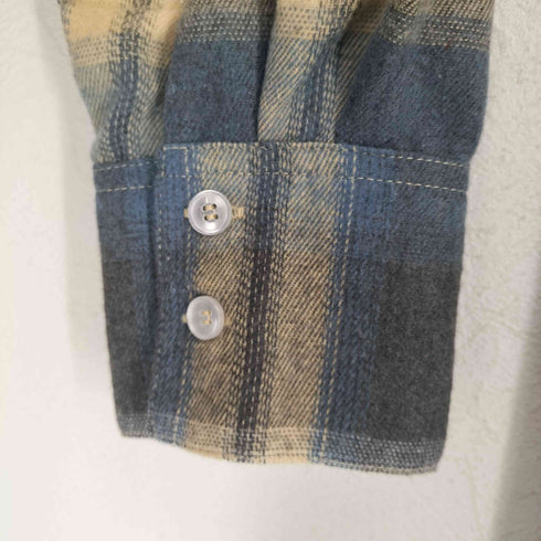 publux 24aw オーバーサイズチェックシャツ レディース FREE