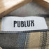 publux 24aw オーバーサイズチェックシャツ レディース FREE