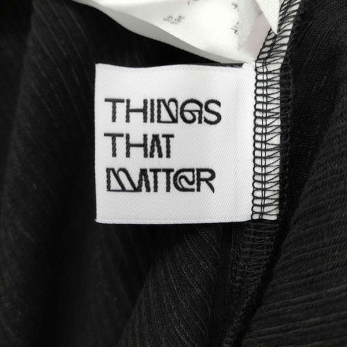 THINGS THAT MATTER テレコリブトップス domestic レディース FREE