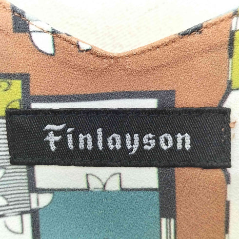 Finlayson “KOTONA”柄 2way キャミソール ワンピース レディース 3L