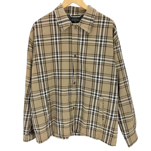 ALU STANDARD チェックコーチジャケット メンズ import:M