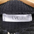 LVEU. オープンショルダージップニット cool レディース FREE