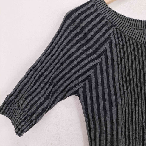 マウジー moussy ZIP UP RIB トップス レディース FREE