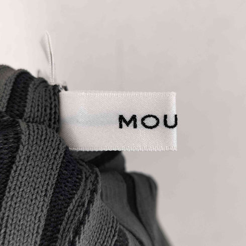 マウジー moussy ZIP UP RIB トップス レディース FREE