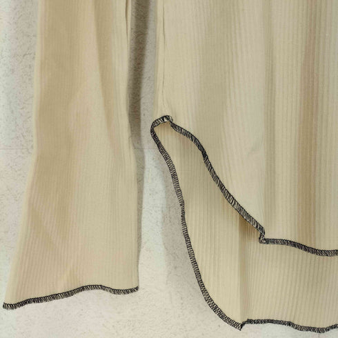 THINGS THAT MATTER 24SS NOTCH DESIGN TERECO RIB TOPS domestic レディース FREE