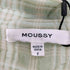 マウジー moussy FRONT TIED CHECK シャツ レディース FREE
