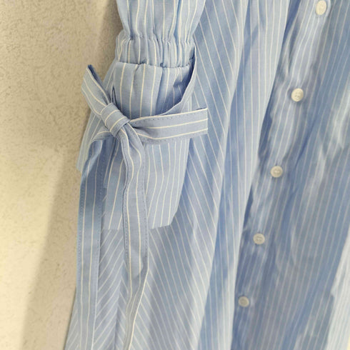 ダズリン dazzlin 24SS ウエストタックオフショルシャツワンピース レディース JPN:S