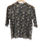 ジュエティ jouetie 花柄シースルーカットソー レディース M