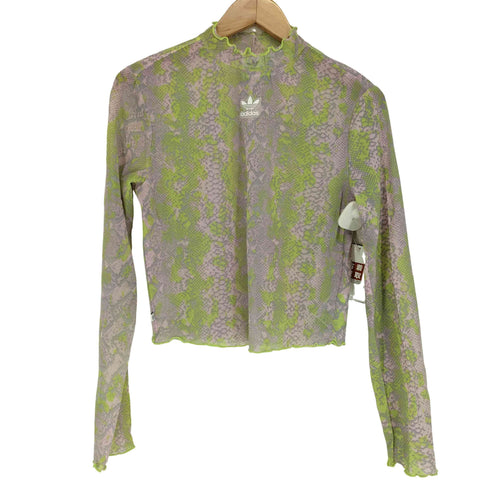 アディダスオリジナルス adidas Originals SNAKE MESH TOP レディース JPN:M