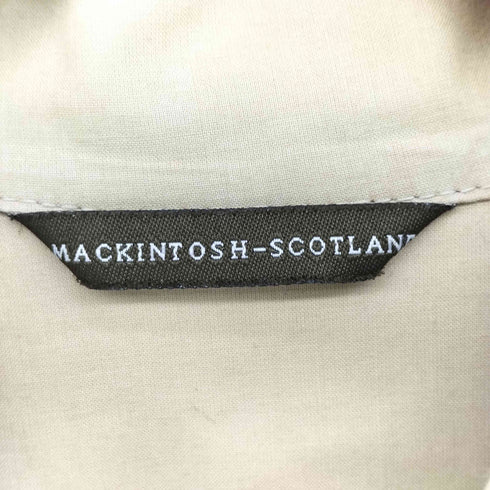 マッキントッシュ Mackintosh スコットランド製 ゴム引き ステンカラーコート レディース FR:34