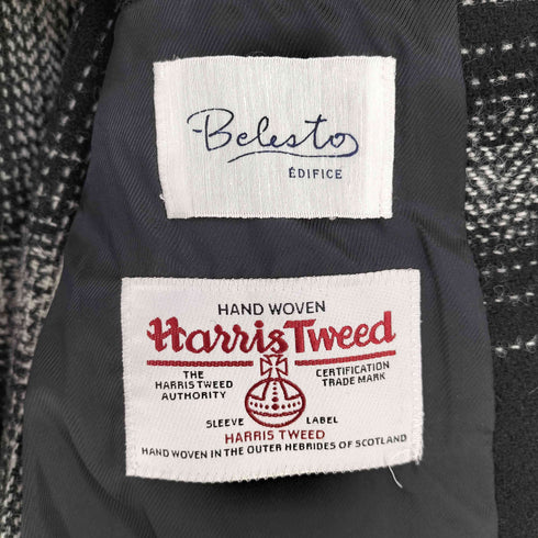 エディフィス EDIFICE HARRIS TWEED オンブレ ウール テーラードジャケット メンズ JPN:44