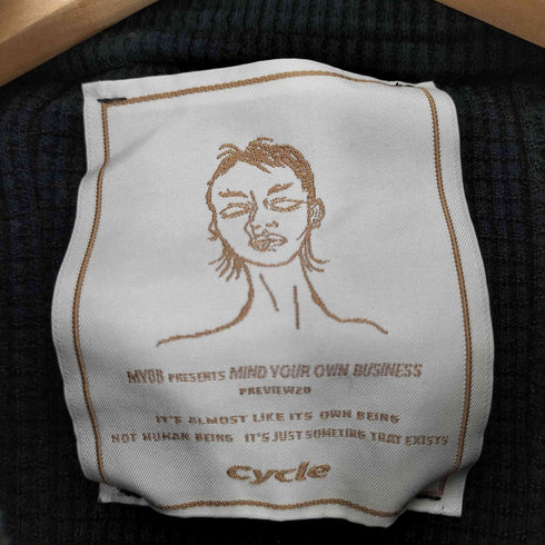 サイクル Cycle 袖デザインワッフルカットソー レディース