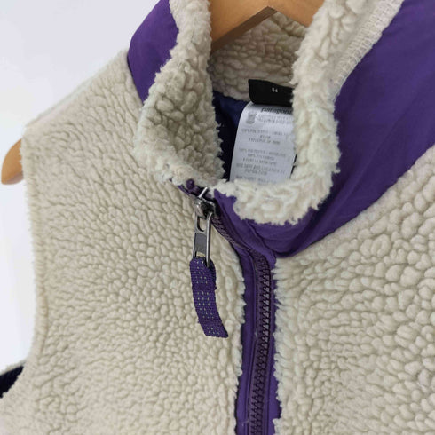 パタゴニア patagonia 白タグ 復刻 KIDS レトロX フリースベスト レディース KIDS L