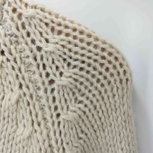 ジム gim hand knit カウチンニット メンズ L