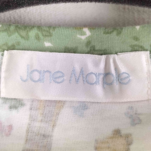 Jane Marple Winnie the pooh 付け襟 ひざ丈ワンピース レディース M