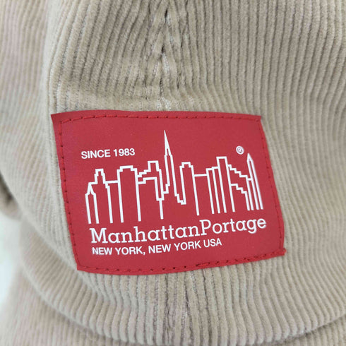 マンハッタンポーテージ Manhattan Portage コーデュロイフライトキャップ レディース FREE