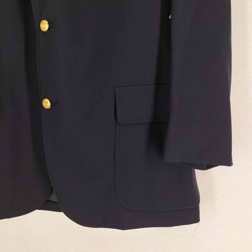 ブルックスブラザーズ 346 BROOKS BROTHERS 90-2000s ACTWU UNION MADE USA製 3Bテーラードジャケット 紺ブレ 金ボタン メンズ