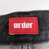 オーダー order order loose denim pants one wash メンズ JPN:S