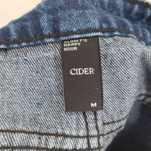 サイダー CIDER 切替デザインデニムパンツ メンズ JPN:M