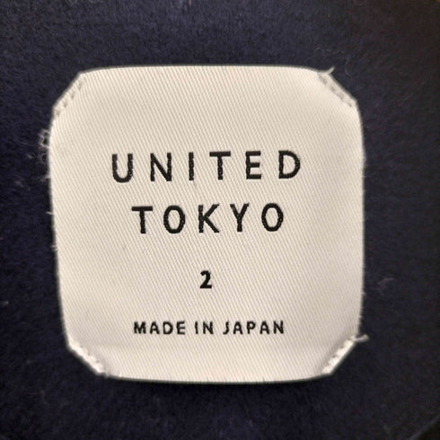 ユナイテッドトウキョウ UNITED TOKYO 16AW ウール カシミヤ チェスター コート レディース JPN:2