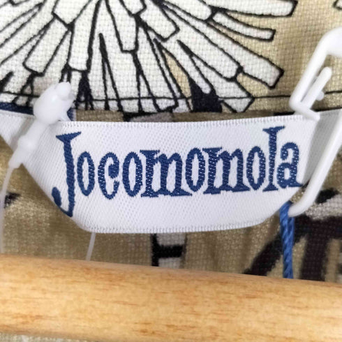 ホコモモラ Jocomomola Selva ジャングルプリントシルクブラウス レディース 40