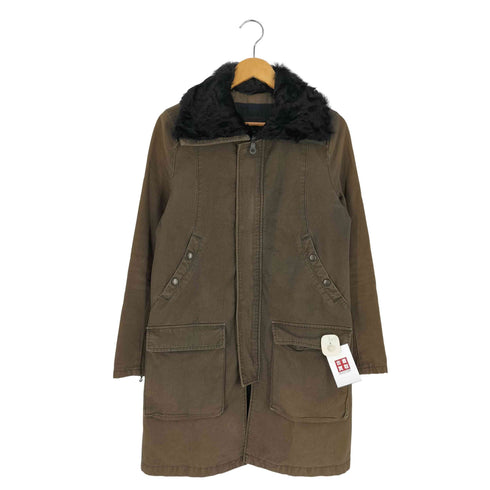 リップヴァンウィンクル RIPVANWINKLE ファー コットン ジップアップ コート メンズ JPN:3