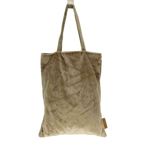 スティーブンアラン Steven Alan VELOR TOTE BAG ロゴレザーパッチ ベロア トートバッグ レディース FREE