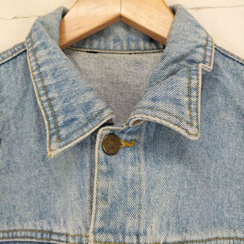 LANS WEAR スタッズデニムベスト メンズ