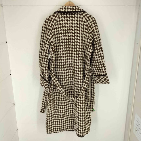 70S~ MENS HOLY GOWN 千鳥格子柄ガウンコート メンズ