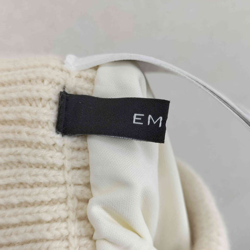 エモダ EMODA 23AW ジップマキシリブスカート レディース FREE