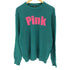 ディーゼル DIESEL Pinkプリント クルーネックコットンニット メンズ