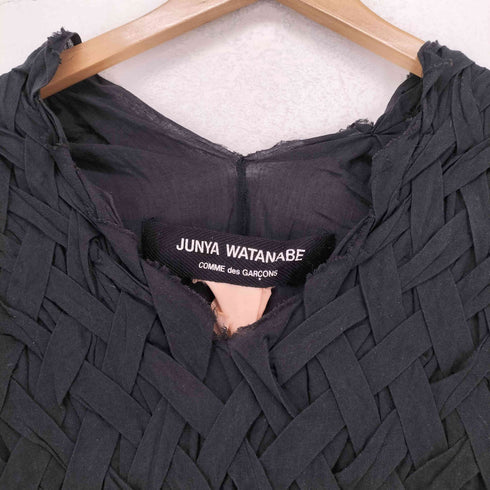 ジュンヤワタナベコムデギャルソン JUNYA WATANABE COMME des GARCONS 編み込みステッチデザインノースリーブワンピース レディース