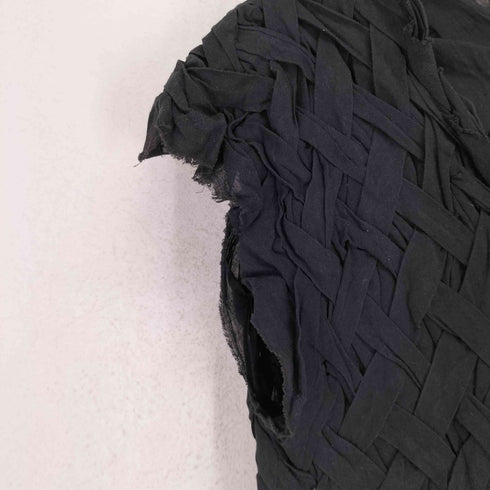 ジュンヤワタナベコムデギャルソン JUNYA WATANABE COMME des GARCONS 編み込みステッチデザインノースリーブワンピース レディース