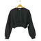 ザラ ZARA ベーシッククロップドスウェット レディース import:M