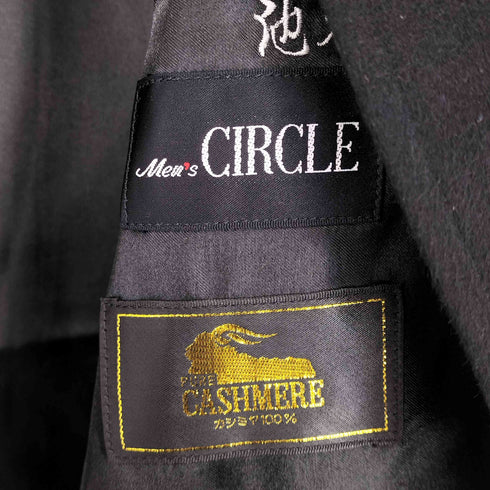 ピュアカシミヤステンカラーコート PURE CASHMERE メンズ 165~175