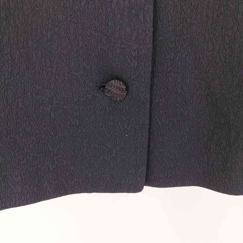 ピエールカルダン pierre cardin レオパード柄ノーカラージャケット レディース