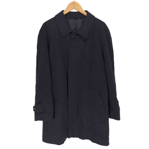 ロロピアーナ Loro Piana カシミヤ混ステンカラーコート WOOL&CASHMERE メンズ L