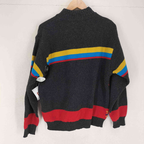 ユナイテッドカラーズオブベネトン UNITED COLORS OF BENETTON MADE IN ITALY 総柄ニット メンズ