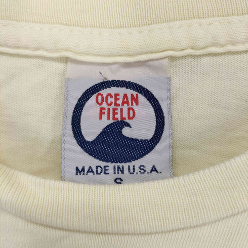 OCEAN FIELD MADE IN USA 両面プリントS/S TEE メンズ JPN:S