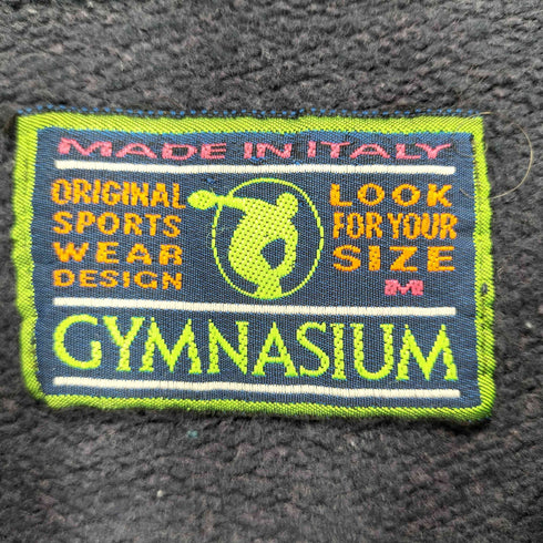 GYMNASIUM MADE IN ITALY 刺繍スウェット メンズ M