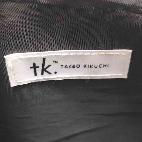 ティーケータケオキクチ tk. TAKEO KIKUCHI レザーショルダーバッグ メンズ