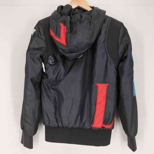 ディーゼル DIESEL 90~00S レターデザインジップ中綿ジャケット メンズ XS