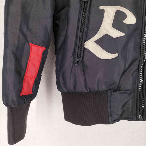 ディーゼル DIESEL 90~00S レターデザインジップ中綿ジャケット メンズ XS