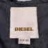 ディーゼル DIESEL 90~00S レターデザインジップ中綿ジャケット メンズ XS