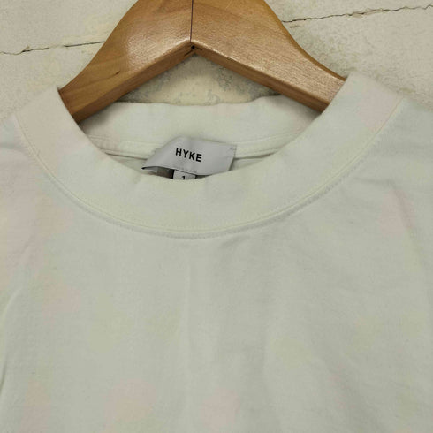ハイク HYKE コットンクルーネックS/S TEE メンズ JPN:1