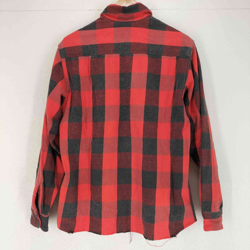 プレンティス Prentiss 80~90S MADE IN USA バッファローチェックコットンネルシャツ メンズ M