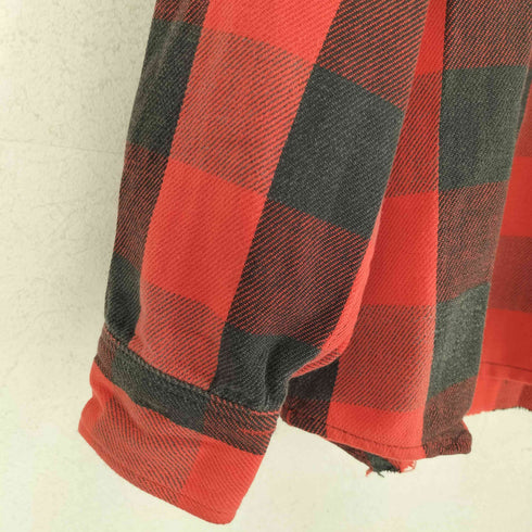 プレンティス Prentiss 80~90S MADE IN USA バッファローチェックコットンネルシャツ メンズ M